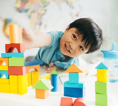 Smiling little constructor Smiling little constructor